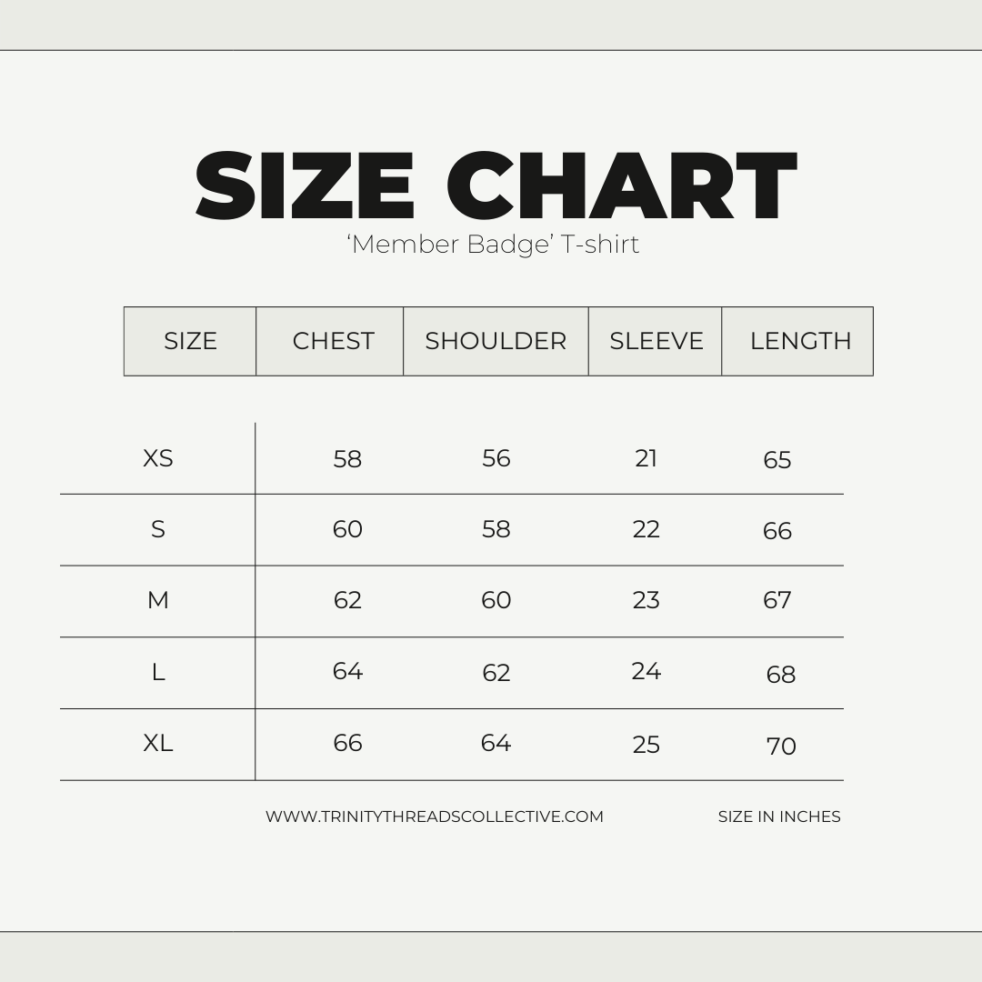 Member Badge T-shirt: Black